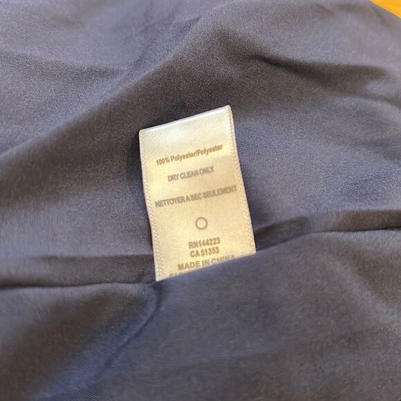 Elizabeth Crosby Ana Dress Navy Stripes Size M - Picture 8 of 8